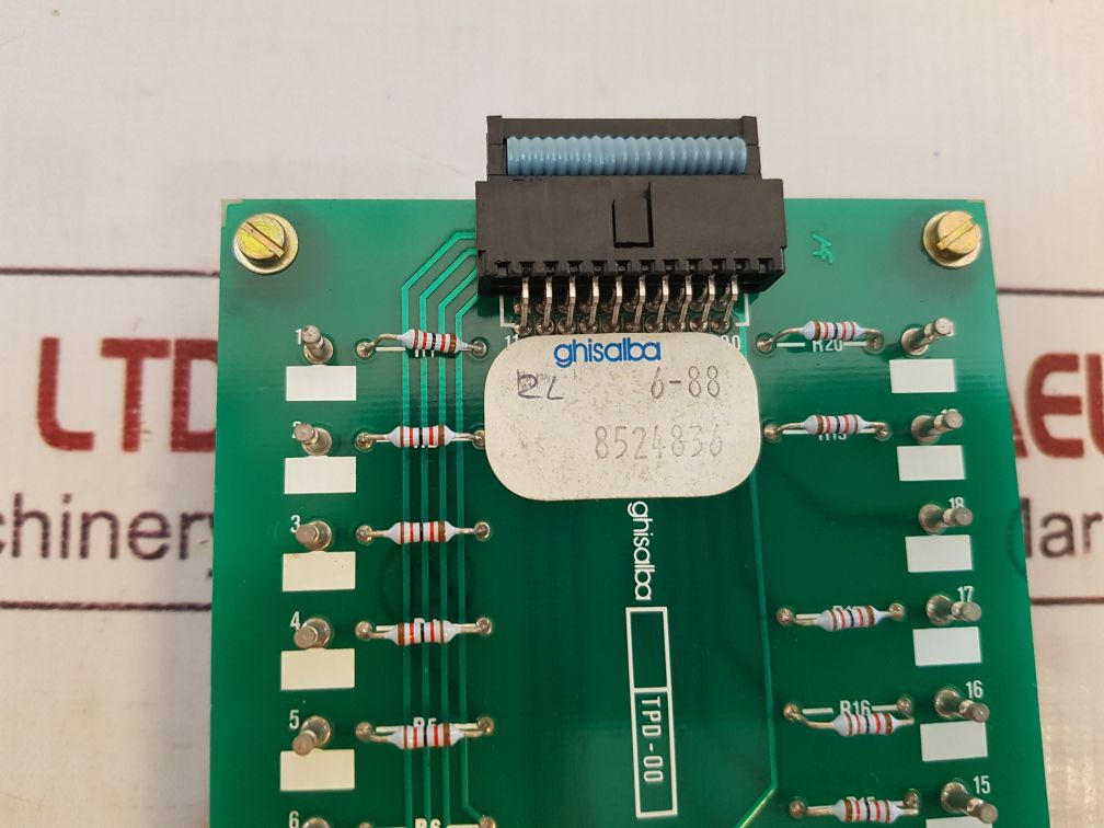 Ghisalba Tpd-00 Pcb Card