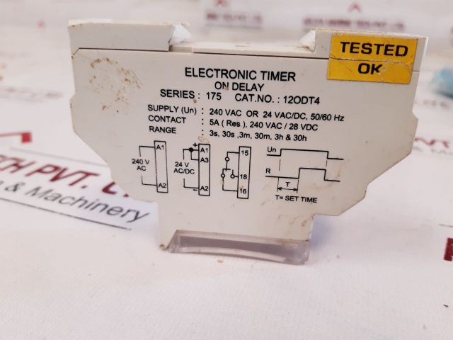 Gic 12Odt4 Electronic Timer On Delay Series175,3S To 30H
