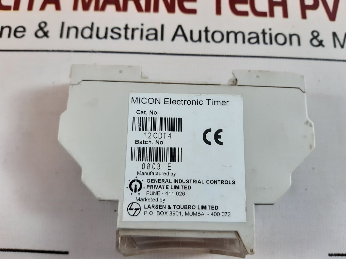 Gic 12Odt4 Electronic Timer On Delay Series175,3S To 30H
