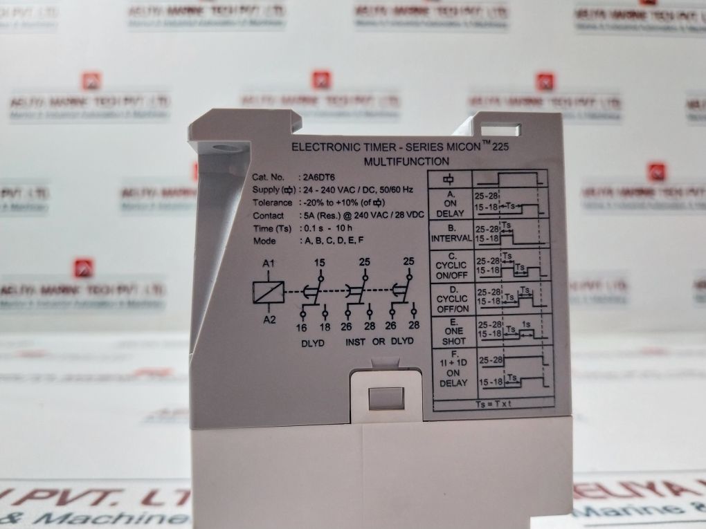 Gic 2A6Dt6 Multifunction Timer 0.1 S-10 H