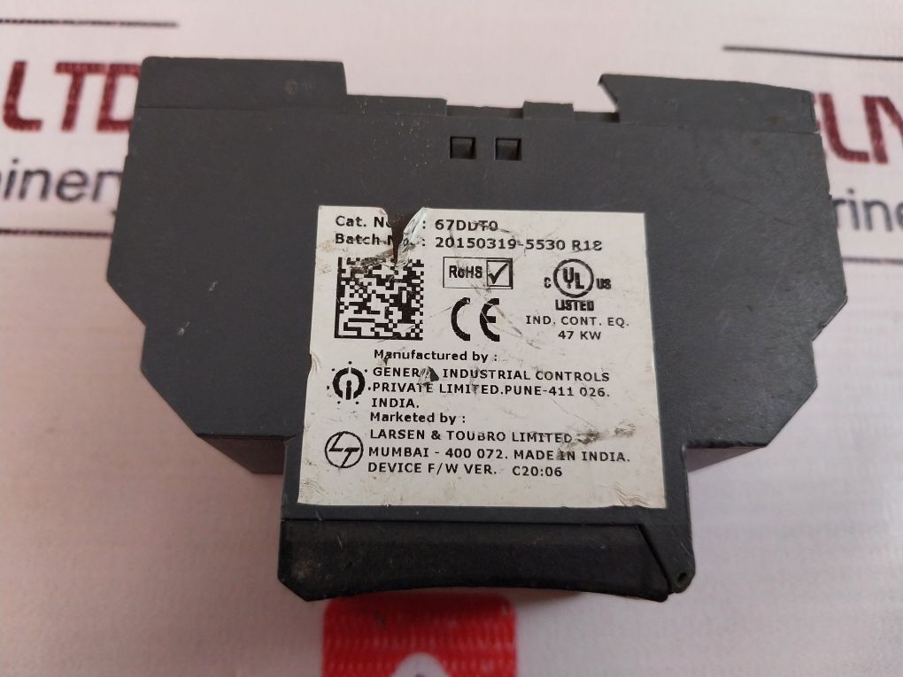 Gic 67Ddt0 Digital Time Switch 110-240Vac 50/60 Hz