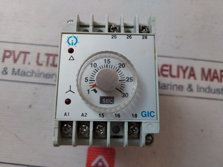 Gic Etr 550 Time Delay Relay 30 Sec