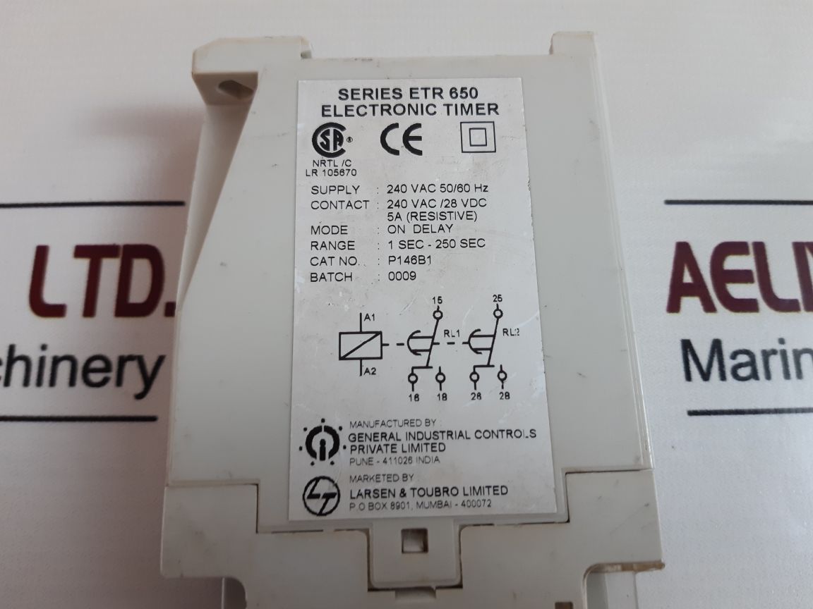 Gic Etr 650 Electronic Timer P146B1
