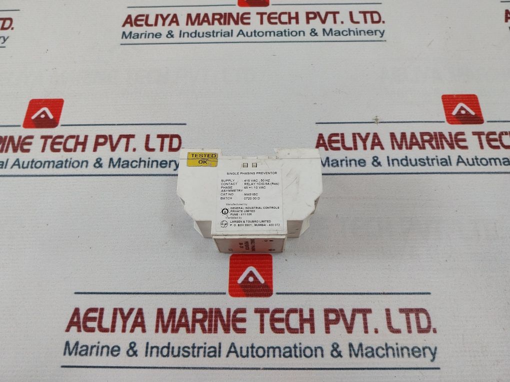 Gic Ma51Bc Voltage Monitoring Relay 415 Vac