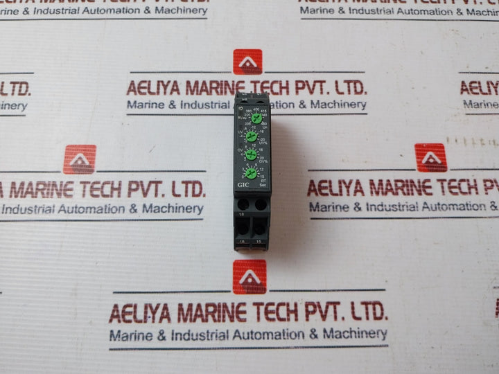 Gic Md21Df Phase & Voltage Control Relay 3Ph-3W, 208-480Vac, 47/63Hz