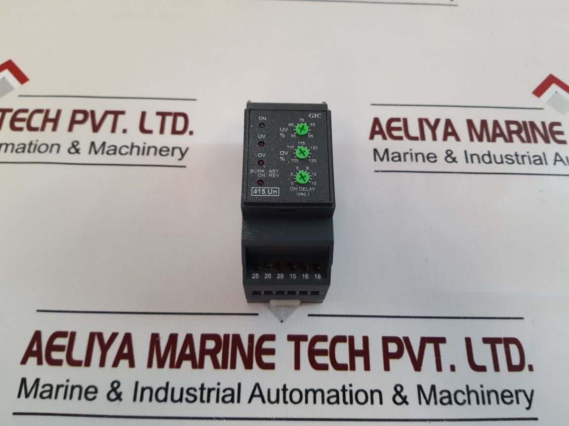 Gic Mg53Bh Voltage Monitoring Relay