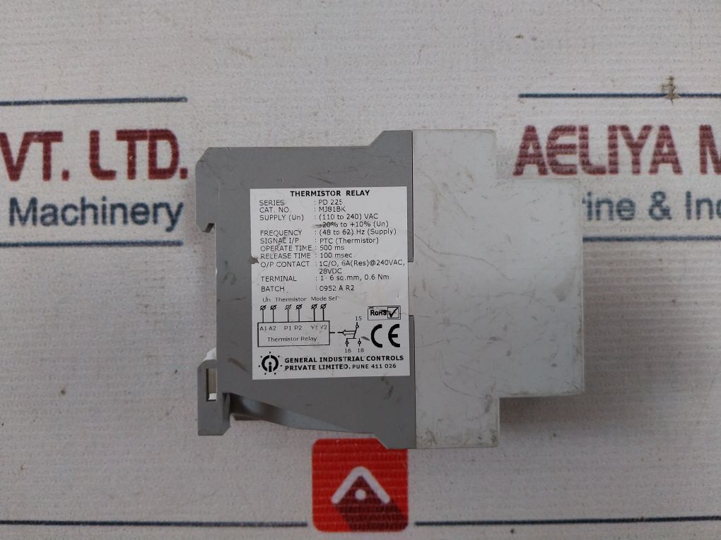 Gic Mj81Bk Thermistor Relay 240Vac