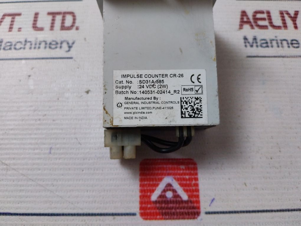 Gic Sd31A-385 Impulse Counter 24Vdc (2W)