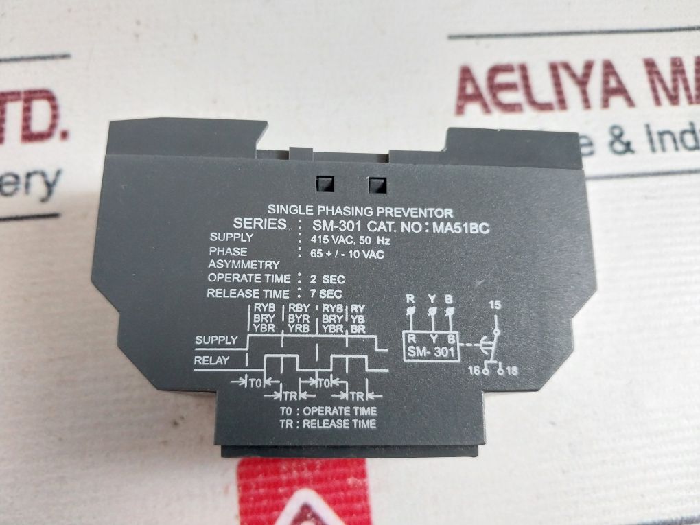 Gic Sm-301 Single Phasing Preventor – Aeliya Marine Tech