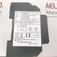 Gic Sm500 Voltage Monitor Mac04D0100E Used