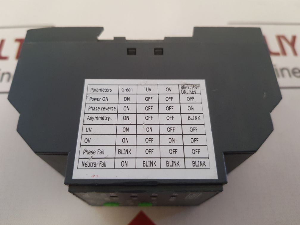 Gic Sm500 Voltage Monitor Mac04D0100E Used