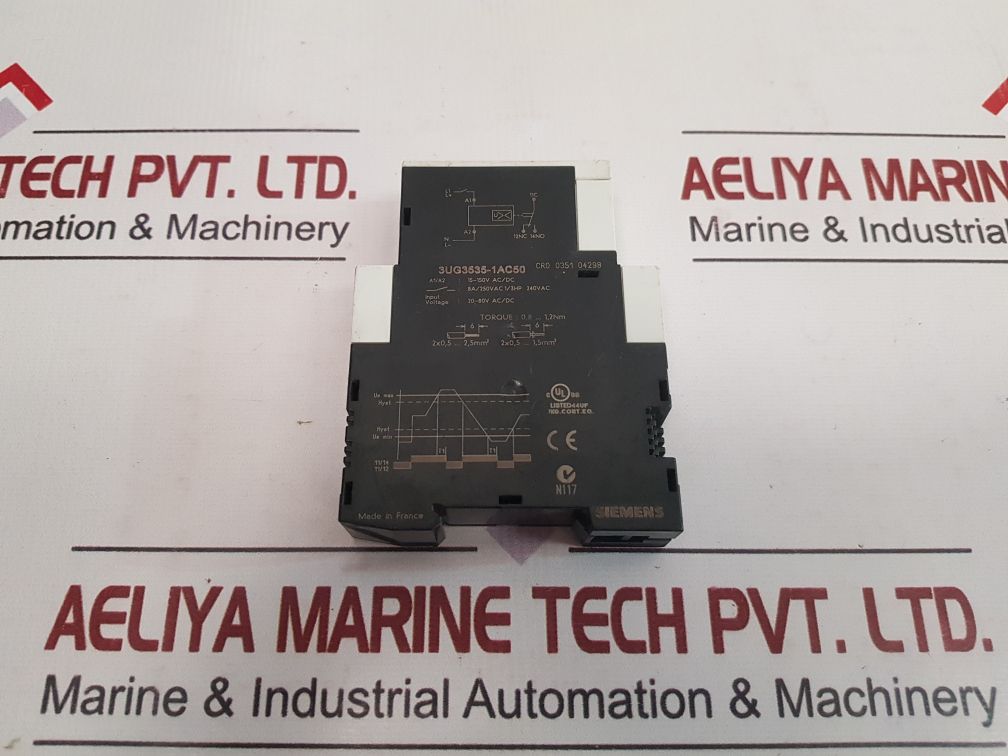 Siemens Simirel 3Ug3 Monitoring Relay 3Ug3535-1Ac50