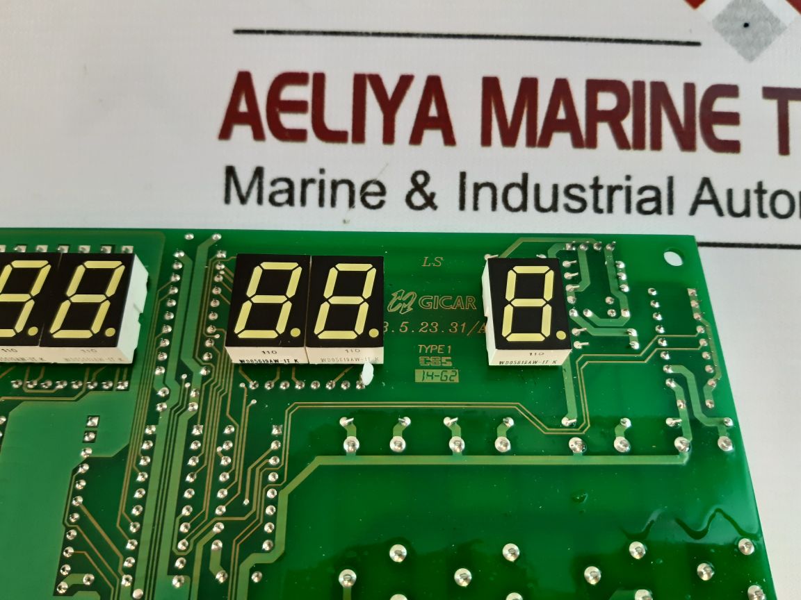 Gicar 8.5.23.31A Pcb Card
