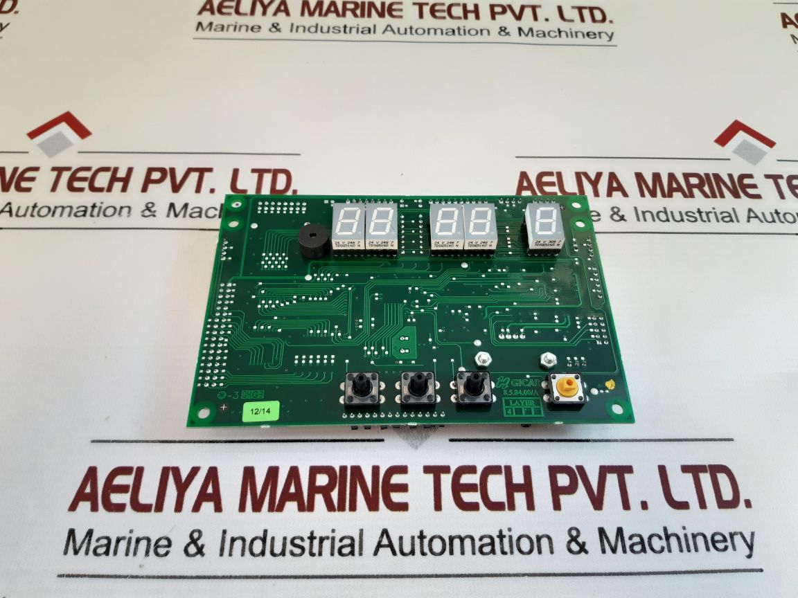 Gicar 8.5.84.00A Pcb Card
