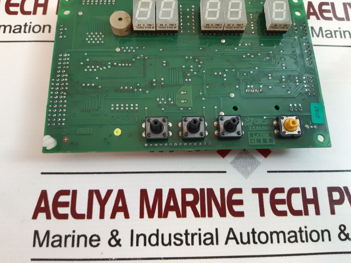 Gicar 8.5.84.00A Pcb Card

