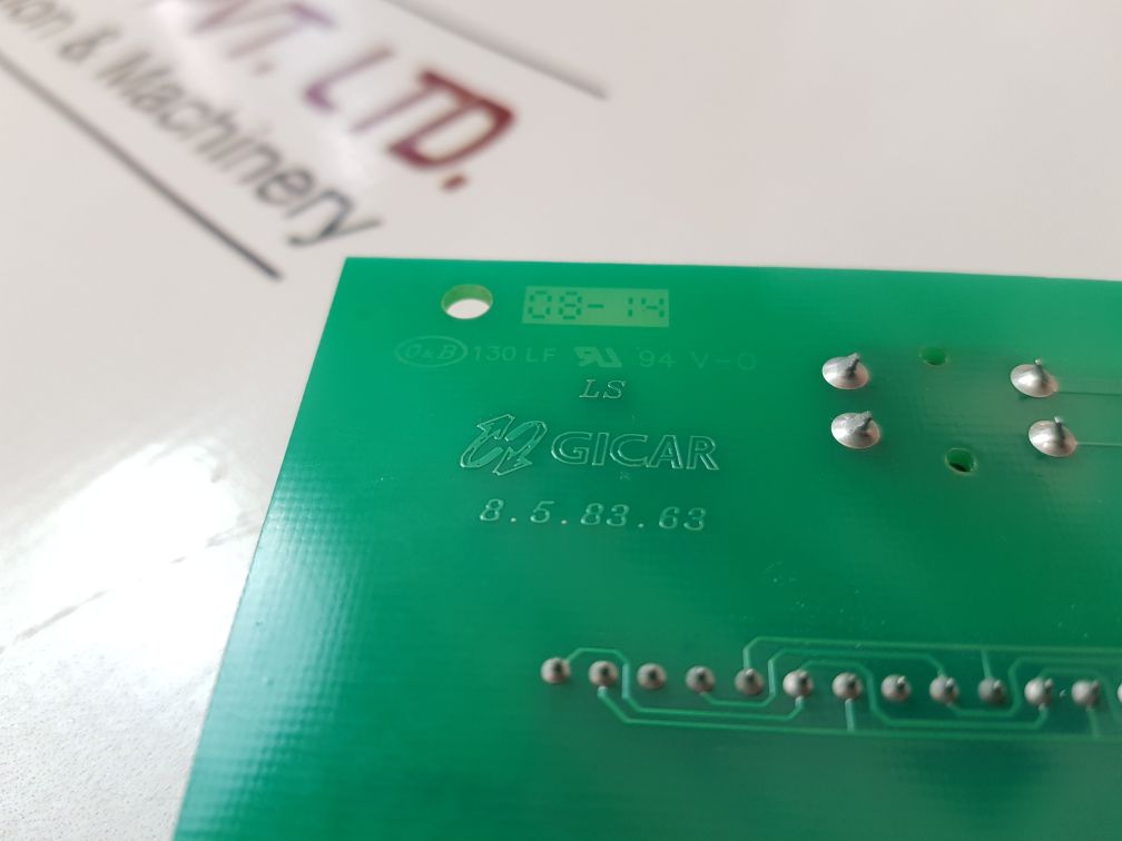 Gicar 8.5.83.63 Pcb Card Elet0149
