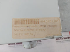Gicep Electric Transformer 34700 Ip21 Type Tr 50/60Hz