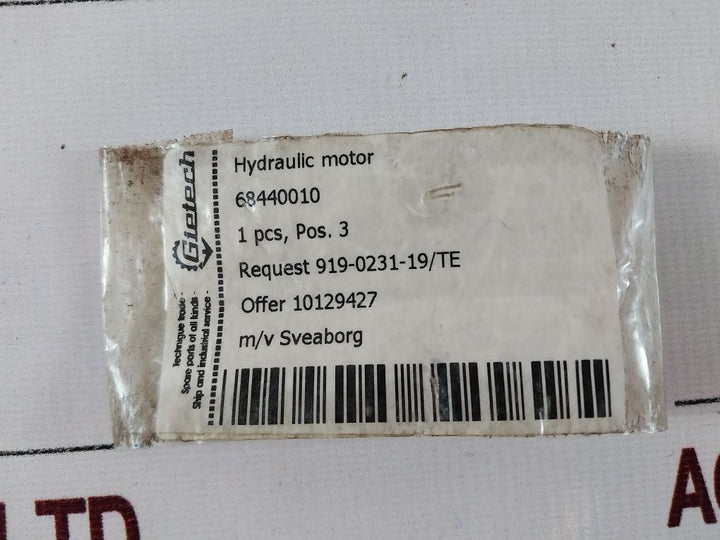 Gietech 68440010 Hydraulic Motor