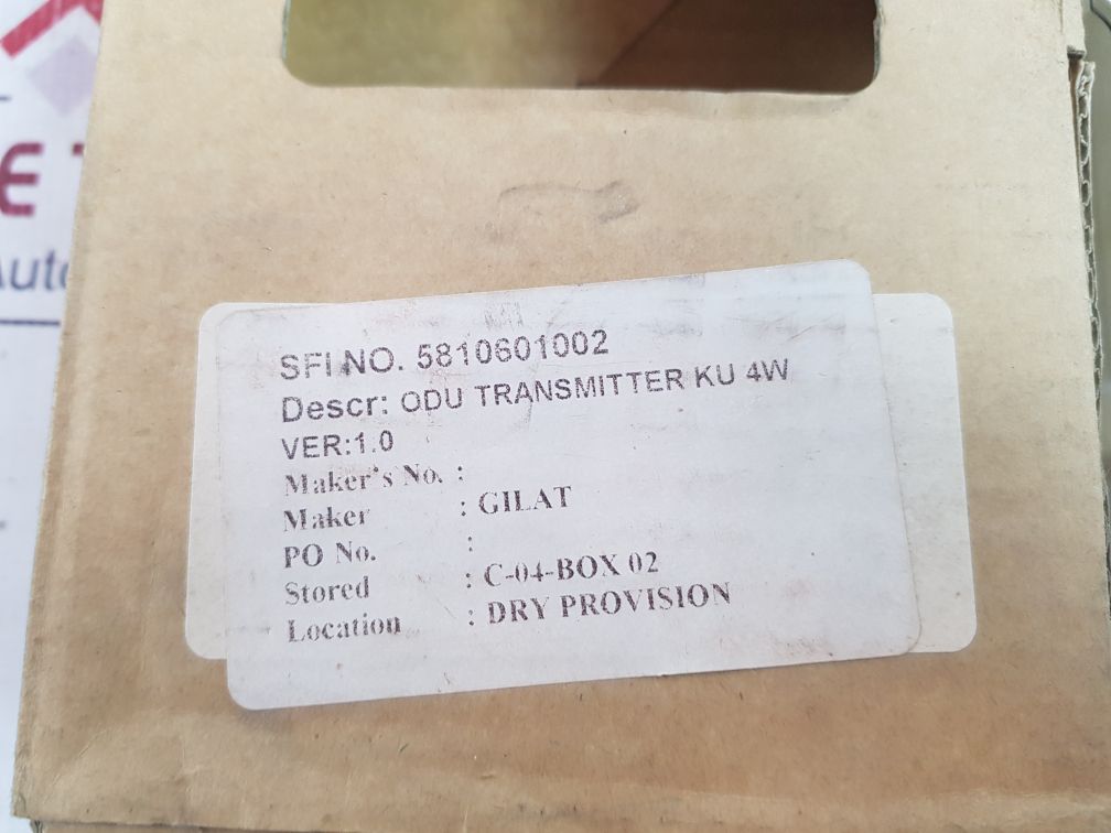 Gilat An1850 Odu Transmitter Ku 4W