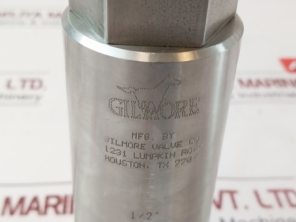 Gilmore 0013400 Valve Rev A 10K Psi Pilot Oper X S525C