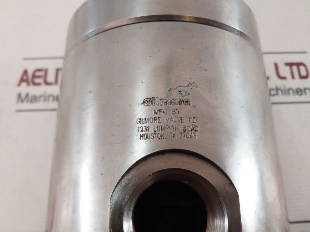 Gilmore 1” Npt Shuttle Valve Rev: D