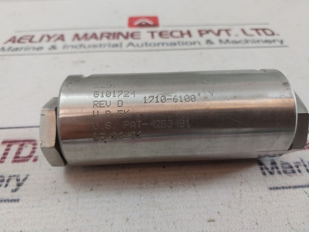 Gilmore 22519 Shuttle Valve Rev: D