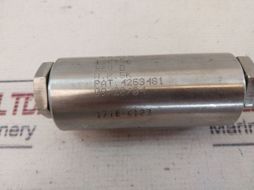 Gilmore 22519 Shuttle Valve 695296