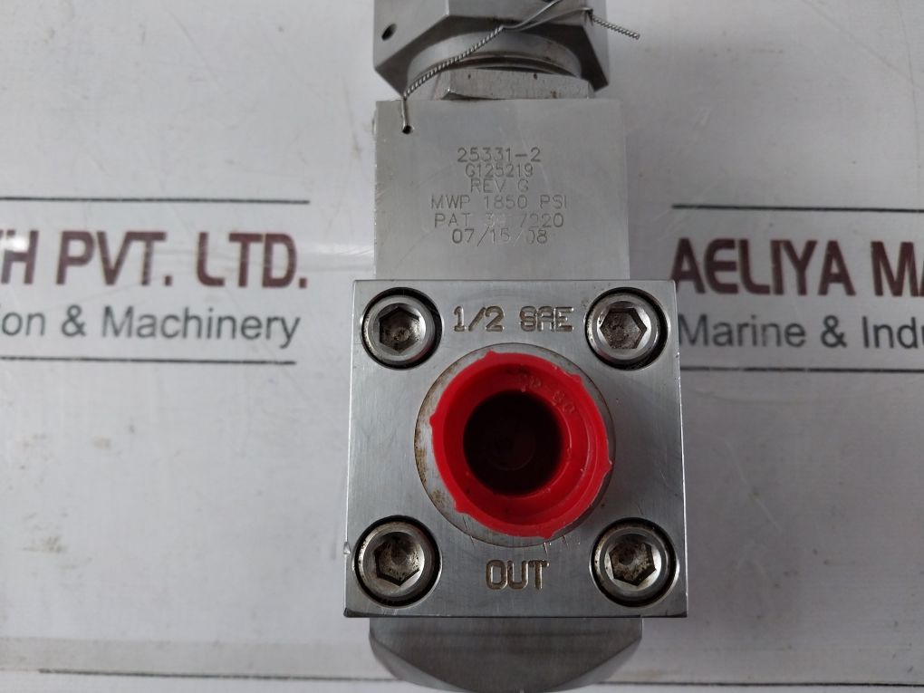 Gilmore 25331-2 G125219 Relief Valve