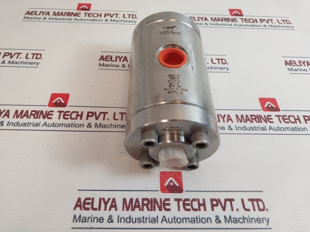 Gilmore 25476 Rev.F Valve Rev.F