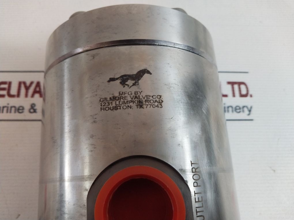 Gilmore 25476 Rev.F Valve Rev.F