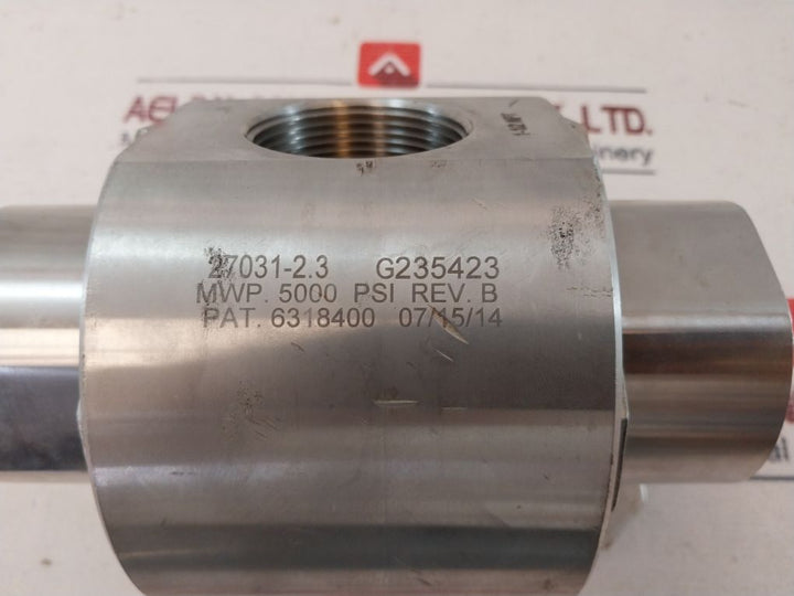 Gilmore 27031-2.3 Shuttle Valve
