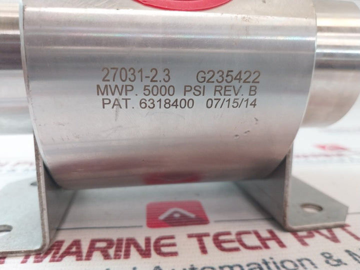 Gilmore 27031-2.3 Shuttle Valve 6318400