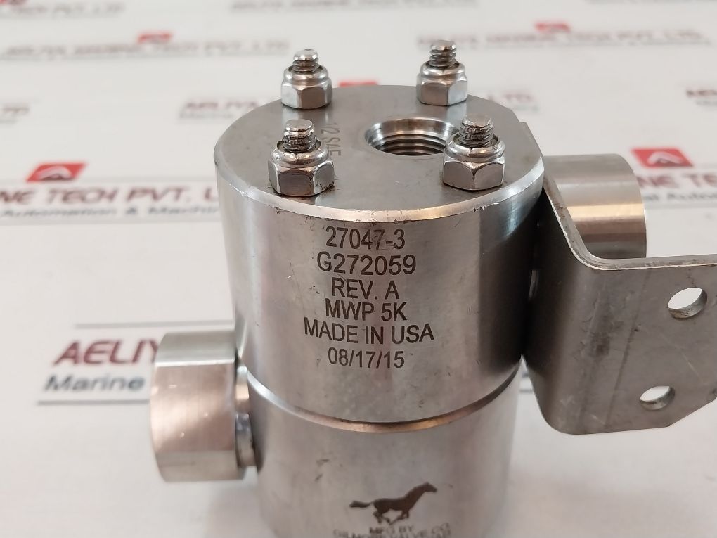 Gilmore 27047-3 Rev.A Valve