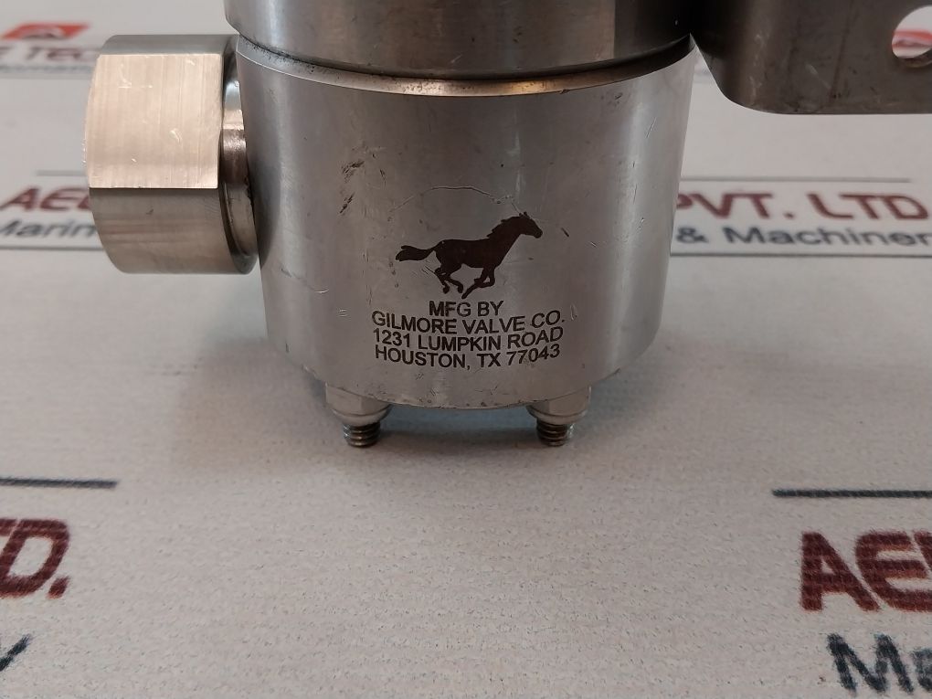 Gilmore 27047-3 Rev.A Valve