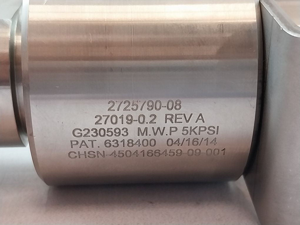 Gilmore 2725790-08 1/2” Standard Mounting Bracket Shuttle Valve 27019-0.2