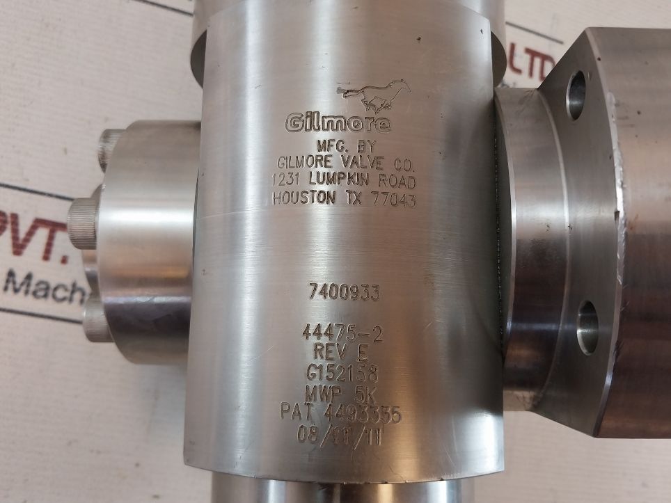 Gilmore 44475-2 Valve 1/ 4” Npt Pilot