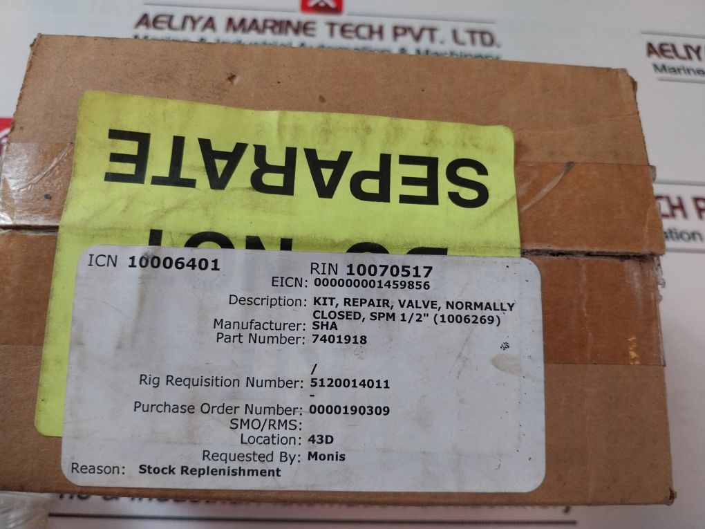 Gilmore 7401918 Repair Kit 25916 Rk