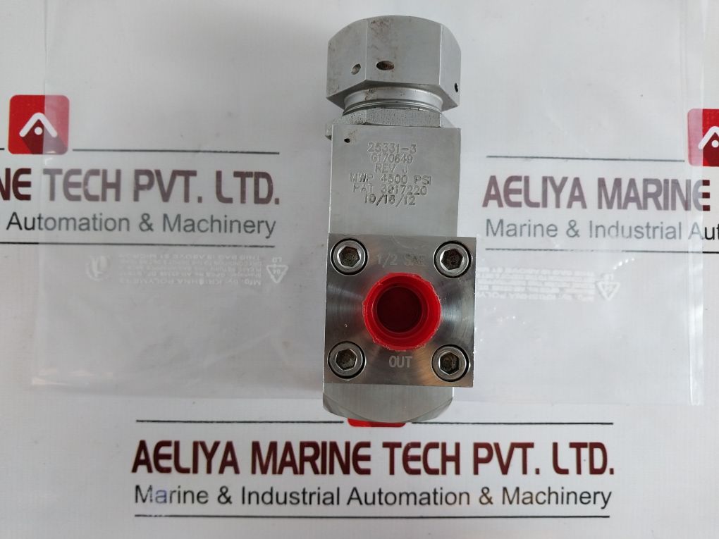 Gilmore 25331-3 Relief Valve