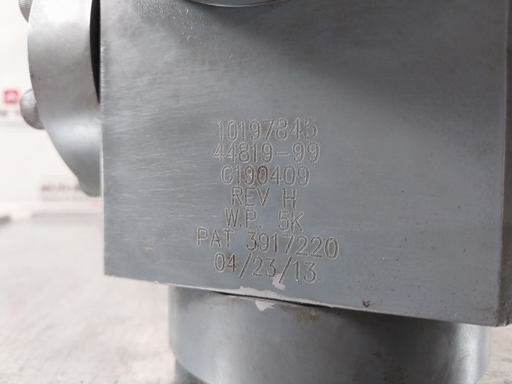Gilmore Valve 44819-99 Dual Inlet Pressure Regulator Rev H