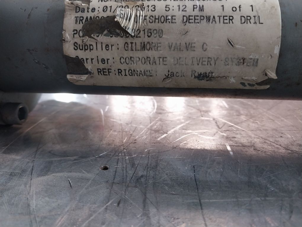 Gilmore Valve 44819-99 Regulator Valve With Damper Rev H