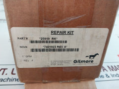 Gilmore Valve 7401923 Normally Closed 1” Spm Repair Kit
