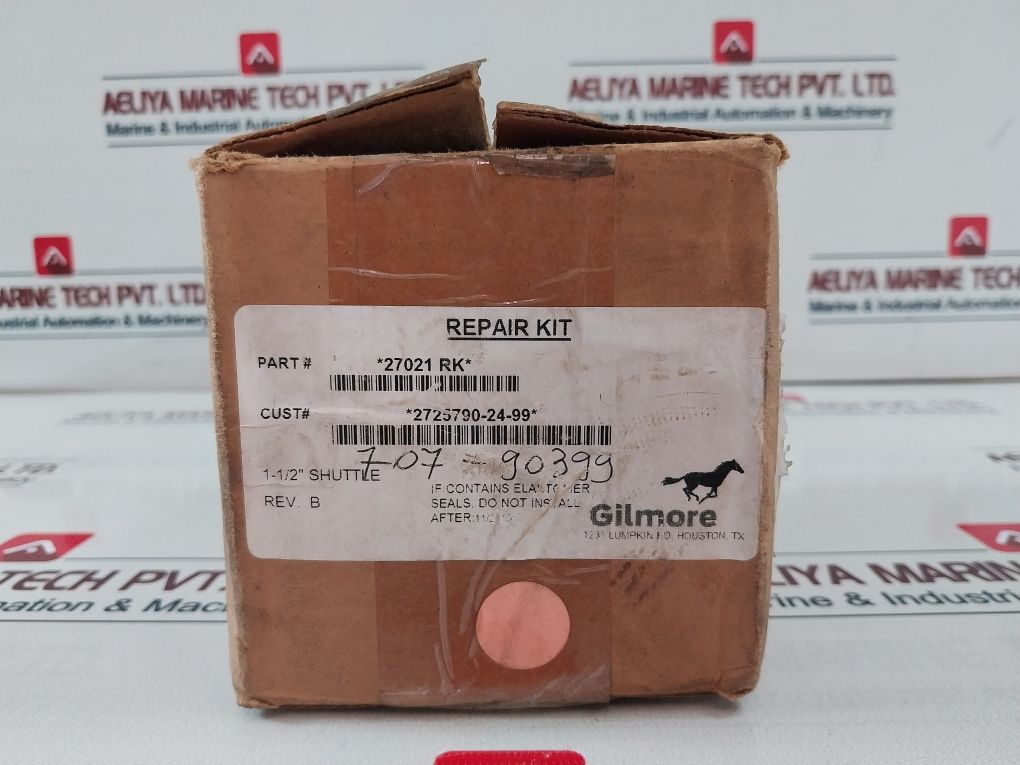 Gilmore/Cameron 2725790-24-99 Shuttle Valve Repair Kit 27021 Rk