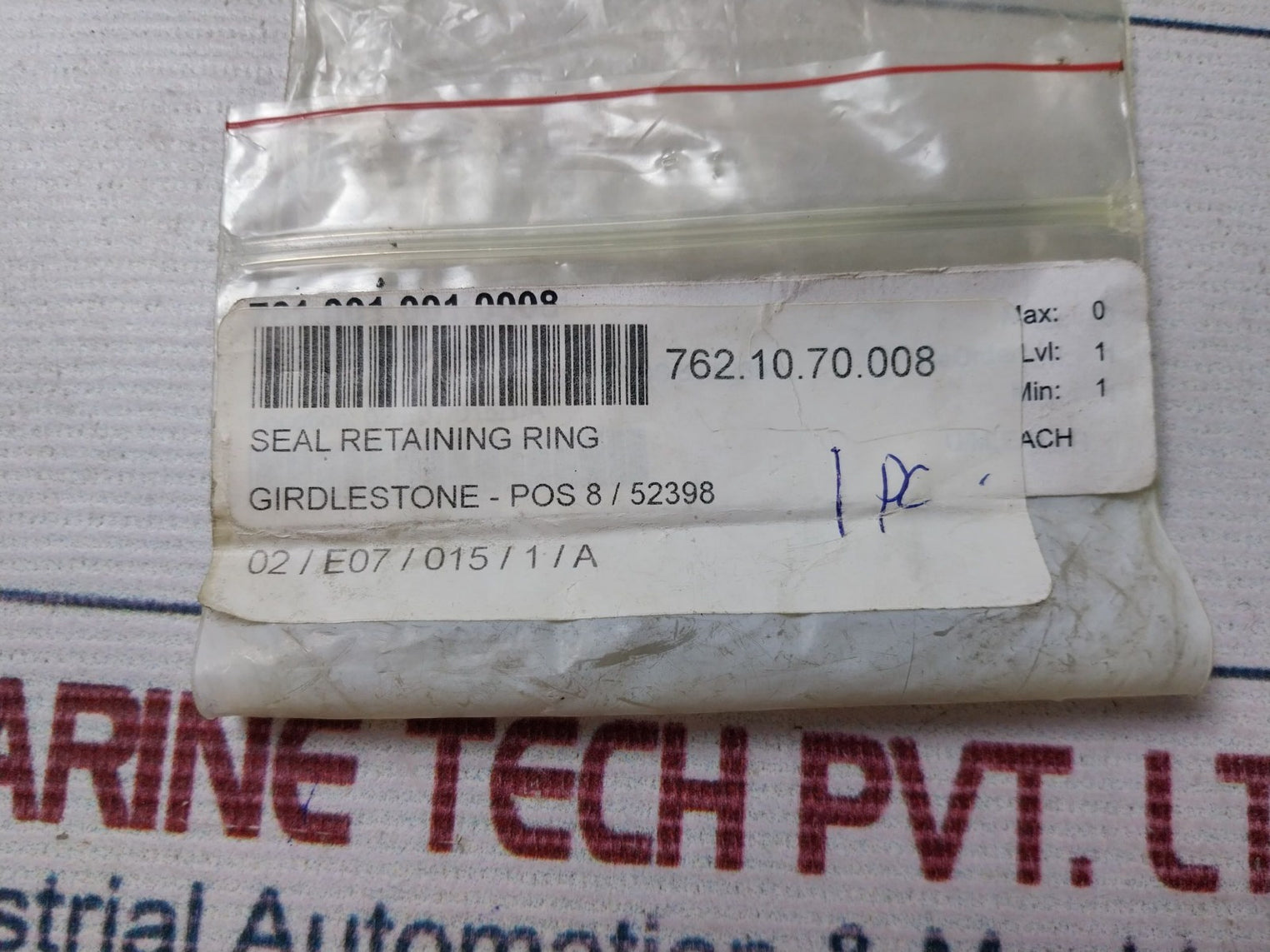 Weir Pumps Seal Retaining Ring 761.001.001.0008