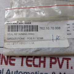Weir Pumps Seal Retaining Ring 761.001.001.0008