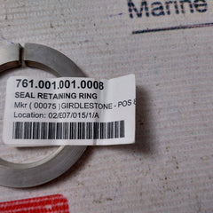 Weir Pumps Seal Retaining Ring 761.001.001.0008