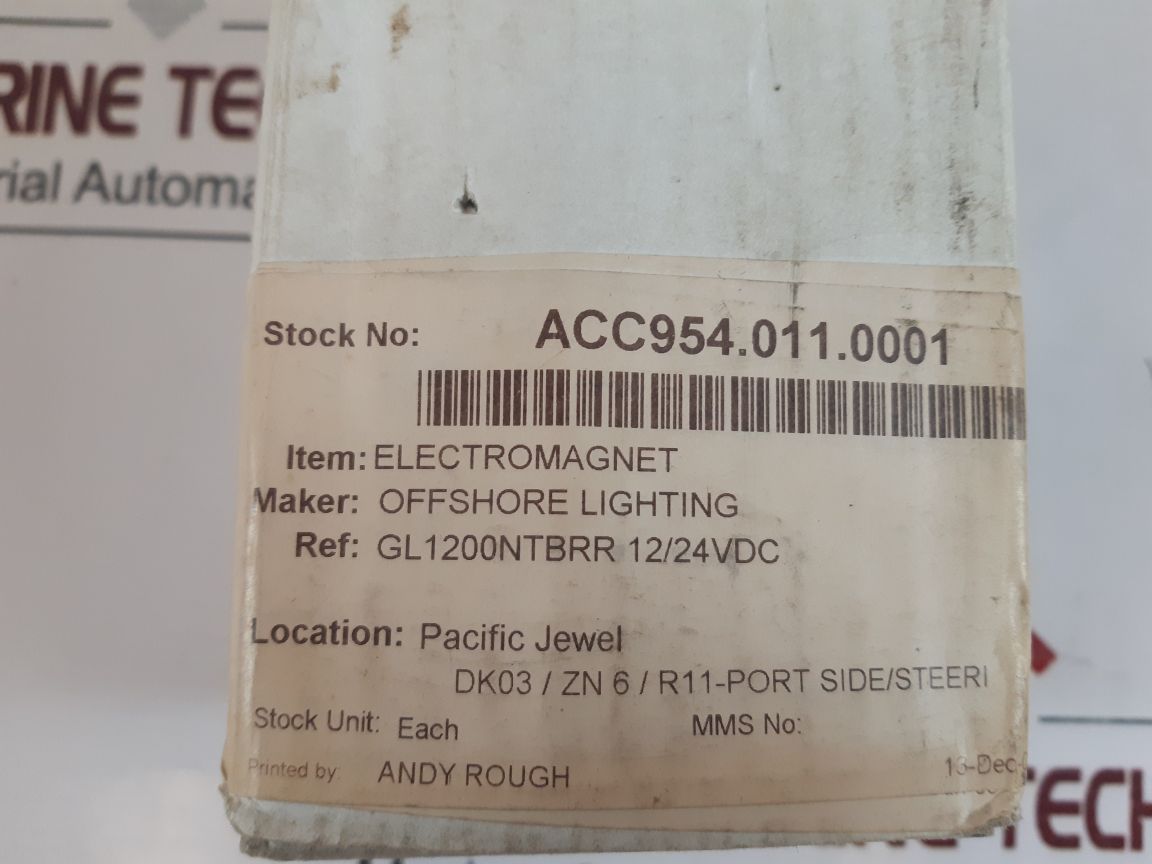 Gl1200Ntbrr Electromagnet