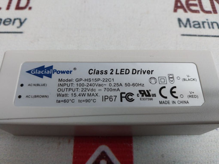 Glacial Power Gp-hs15P-22C1 Class 2 Led Driver