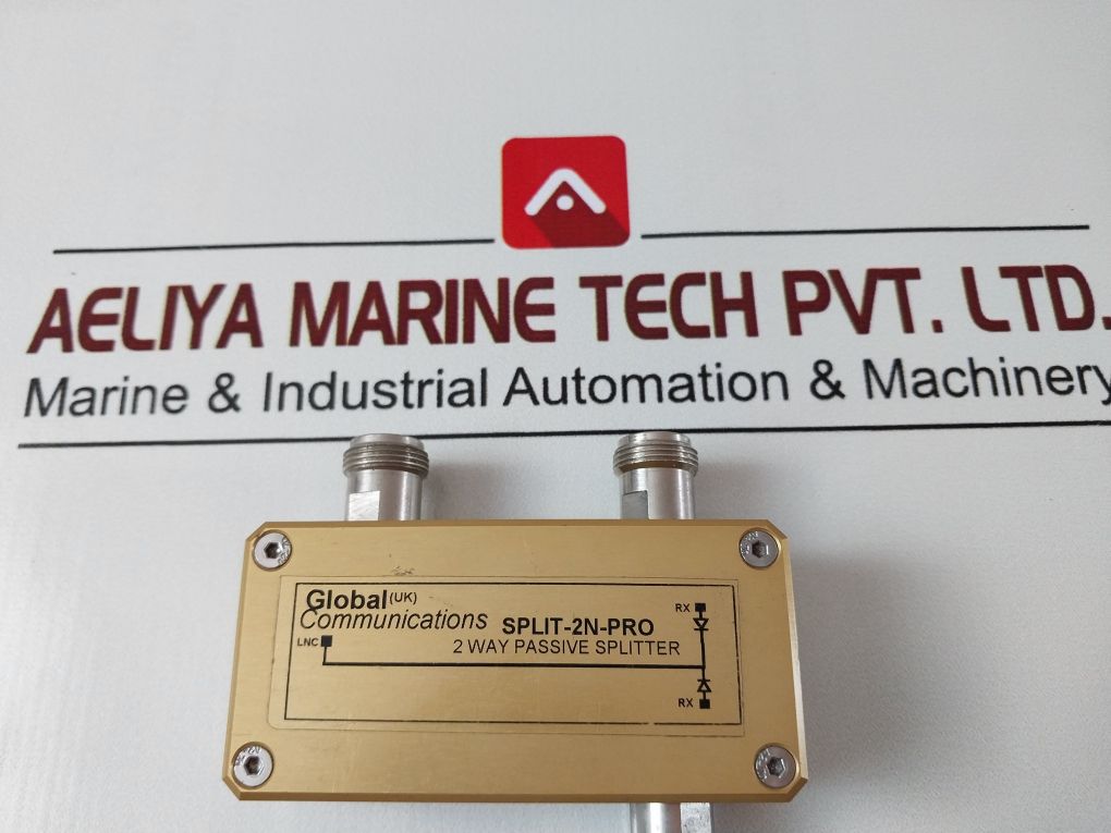Global Split-2N-pro 2 Way Passive Splitter