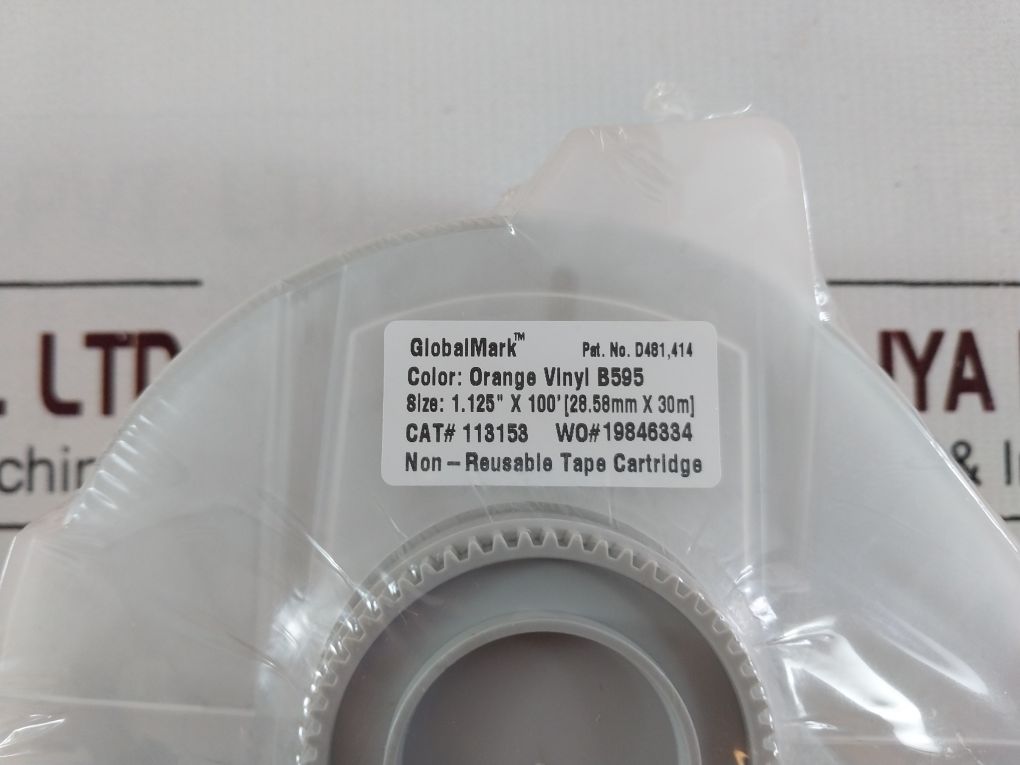 Brady Globalmark B595 Tape Cartridge 113153 1.125In X 100Ft