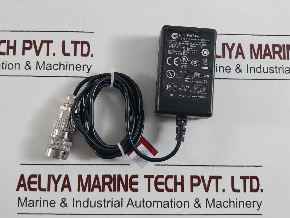 Globtek Gt-41082-1812-t2 Ite Power Supply Adapter Tr9Ke1500Ccpnrvg2399
